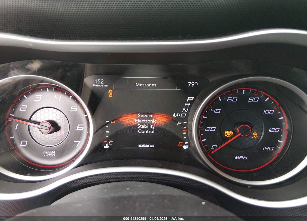 2015 DODGE CHARGER SXT VIN: 2C3CDXHG2FH798893