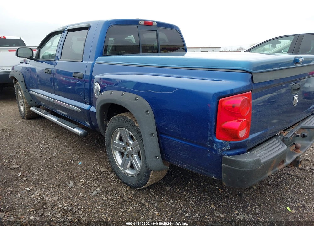 2009 DODGE DAKOTA LARAMIE VIN: 1D7HW58P29S808678