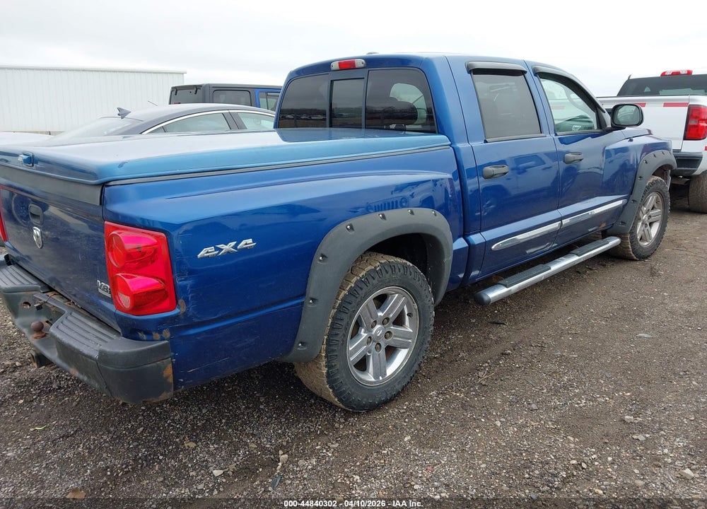 2009 DODGE DAKOTA LARAMIE VIN: 1D7HW58P29S808678