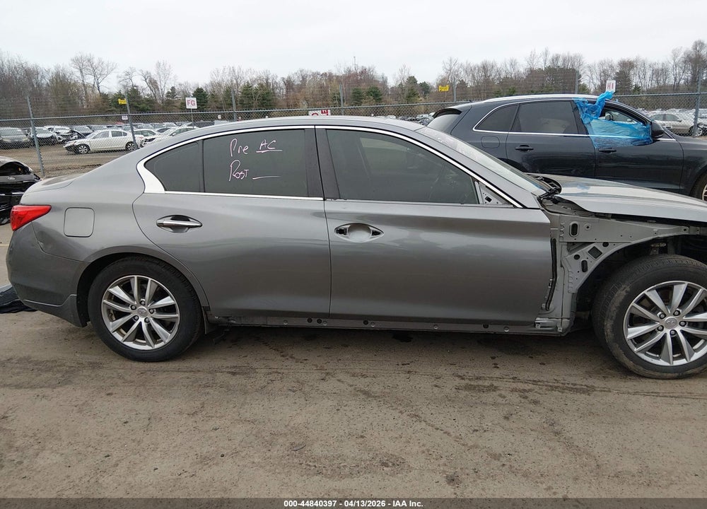 2016 INFINITI Q50 3.0T PREMIUM VIN: JN1EV7AR7GM344282