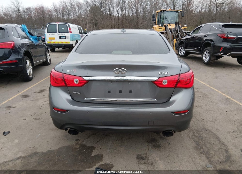 2016 INFINITI Q50 3.0T PREMIUM VIN: JN1EV7AR7GM344282