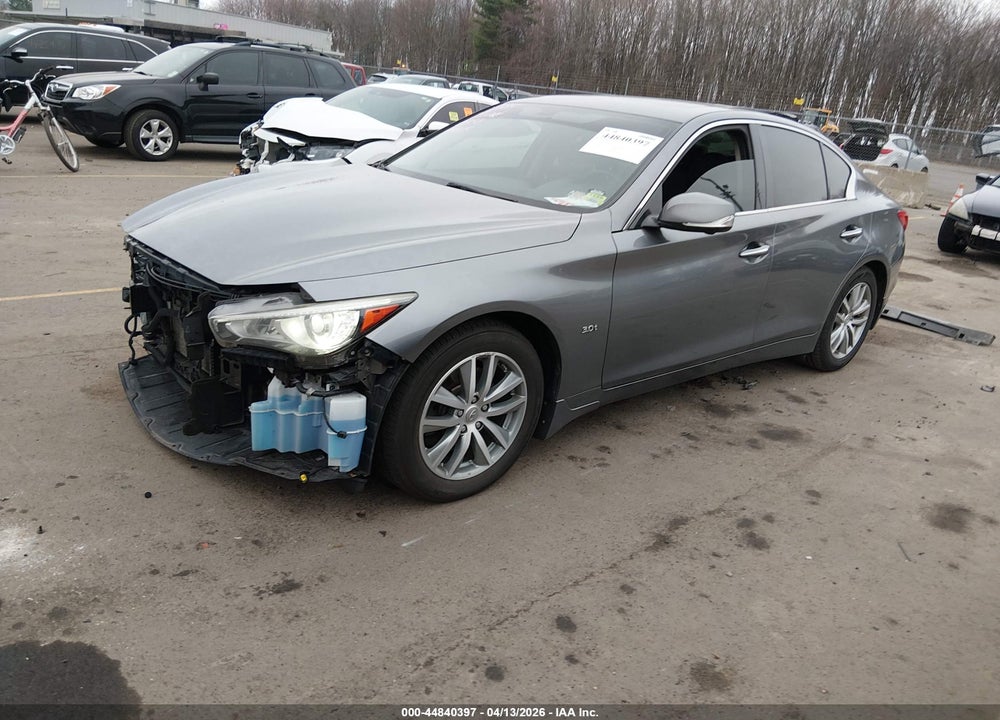 2016 INFINITI Q50 3.0T PREMIUM VIN: JN1EV7AR7GM344282