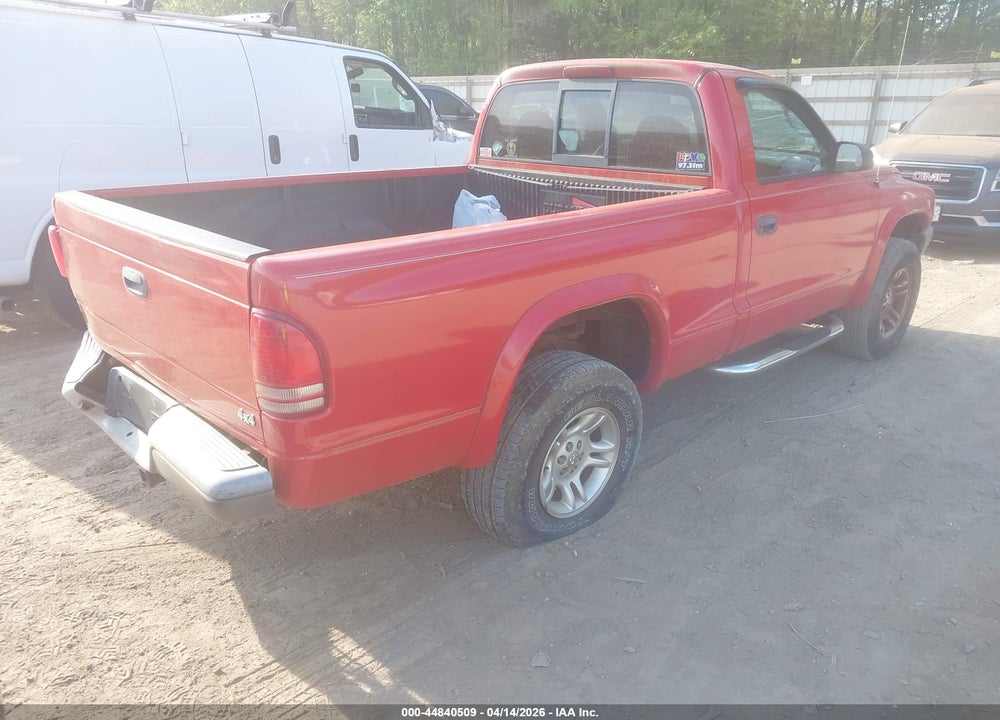 2003 DODGE DAKOTA VIN: 1D7GG16X03S136020