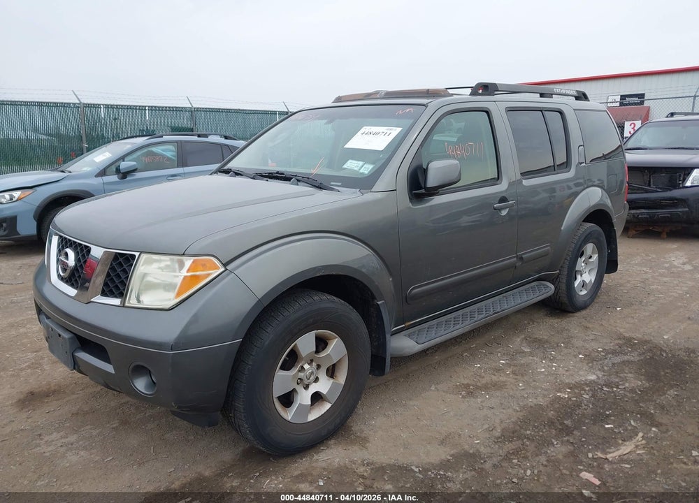 2007 NISSAN PATHFINDER SE VIN: 5N1AR18W97C604398
