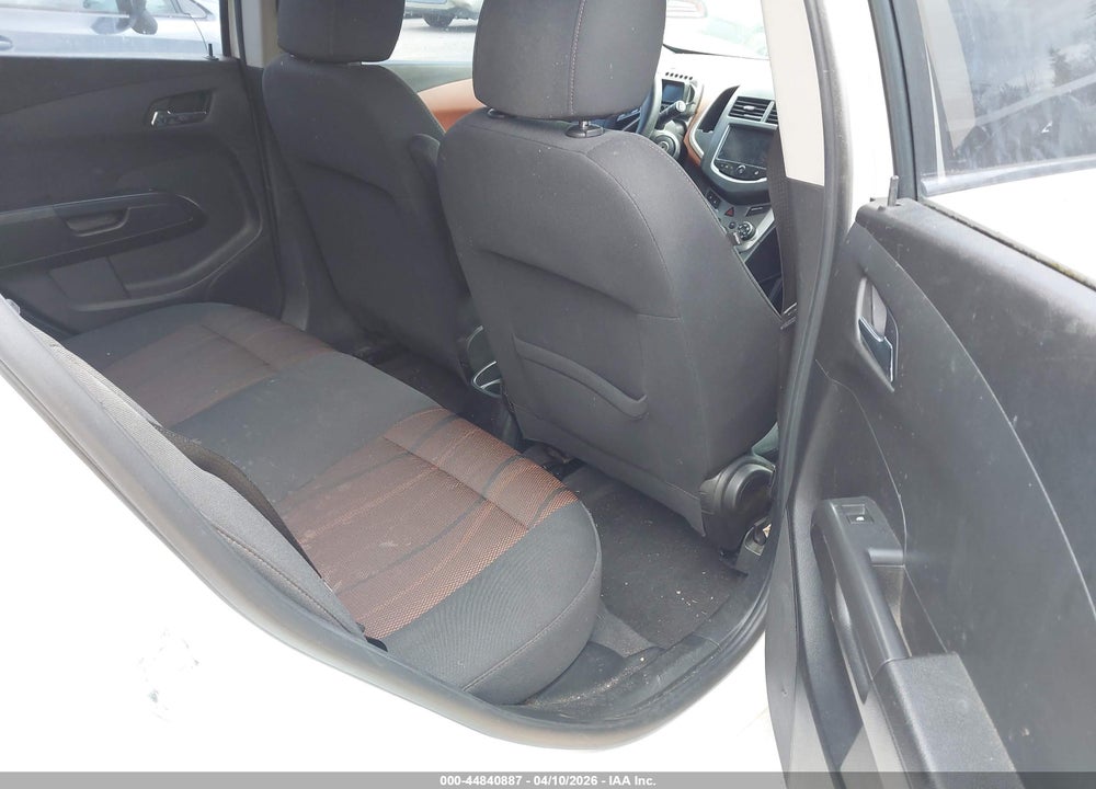 2013 CHEVROLET SONIC LT MANUAL VIN: 1G1JD6SB6D4132293