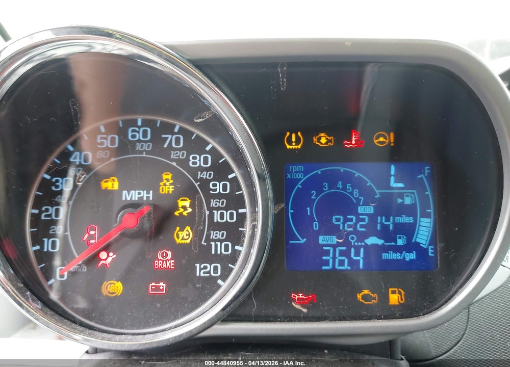 2014 CHEVROLET SPARK LS AUTO VIN: KL8CB6S9XEC469214