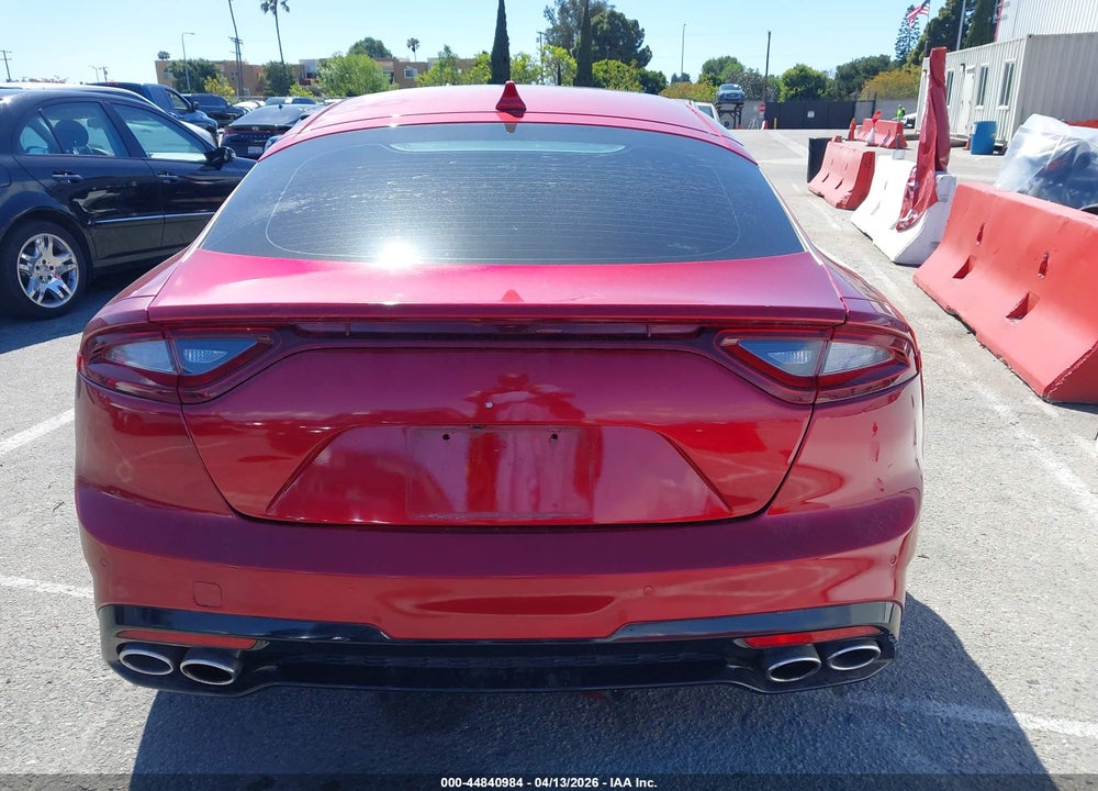 2018 KIA STINGER GT2 VIN: KNAE55LC2J6019963