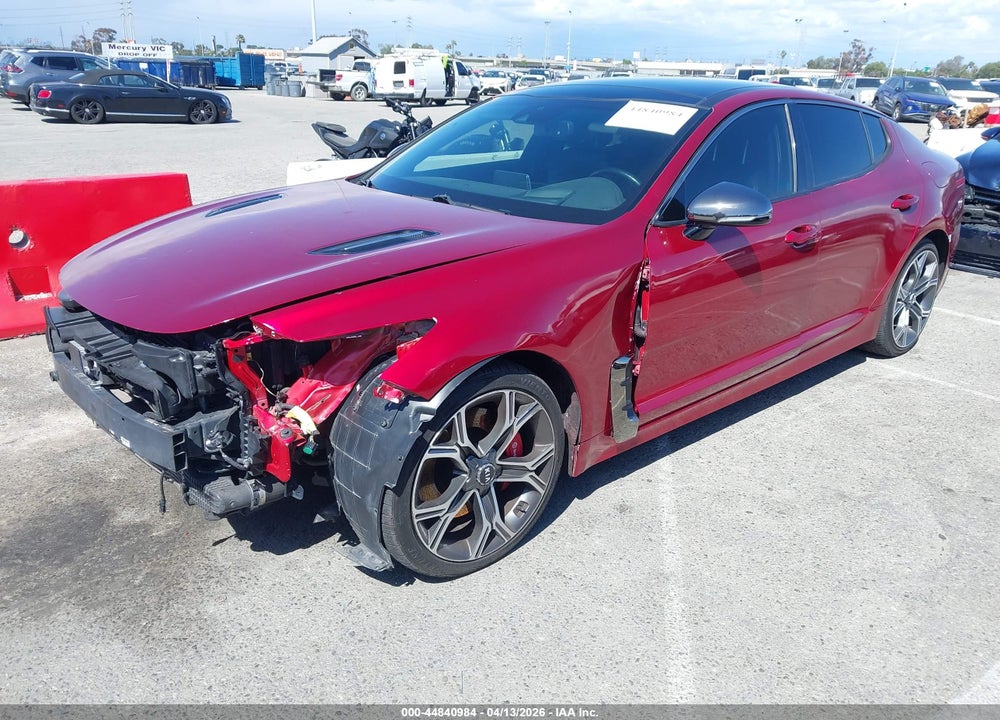 2018 KIA STINGER GT2 VIN: KNAE55LC2J6019963
