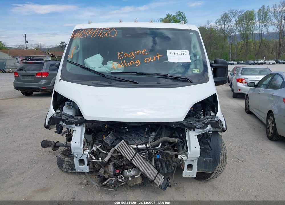 2025 RAM PROMASTER 2500 TRADESMAN LOW ROOF 136 WB W/PASS SEAT VIN: 3C6LRVVG6SE512577