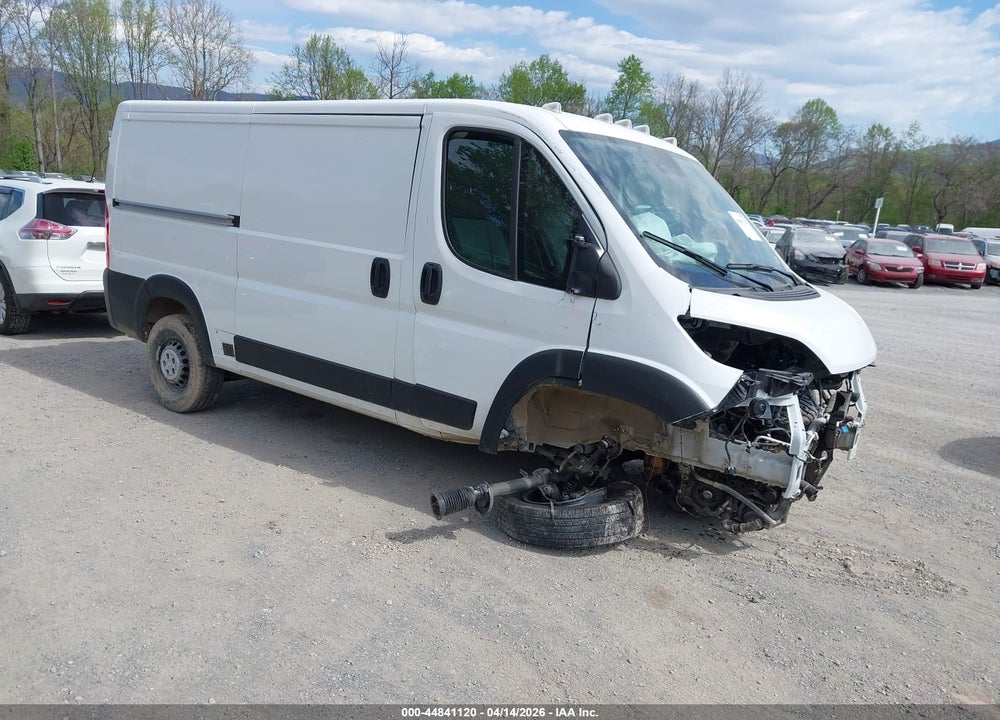 2025 RAM PROMASTER 2500 TRADESMAN LOW ROOF 136 WB W/PASS SEAT VIN: 3C6LRVVG6SE512577