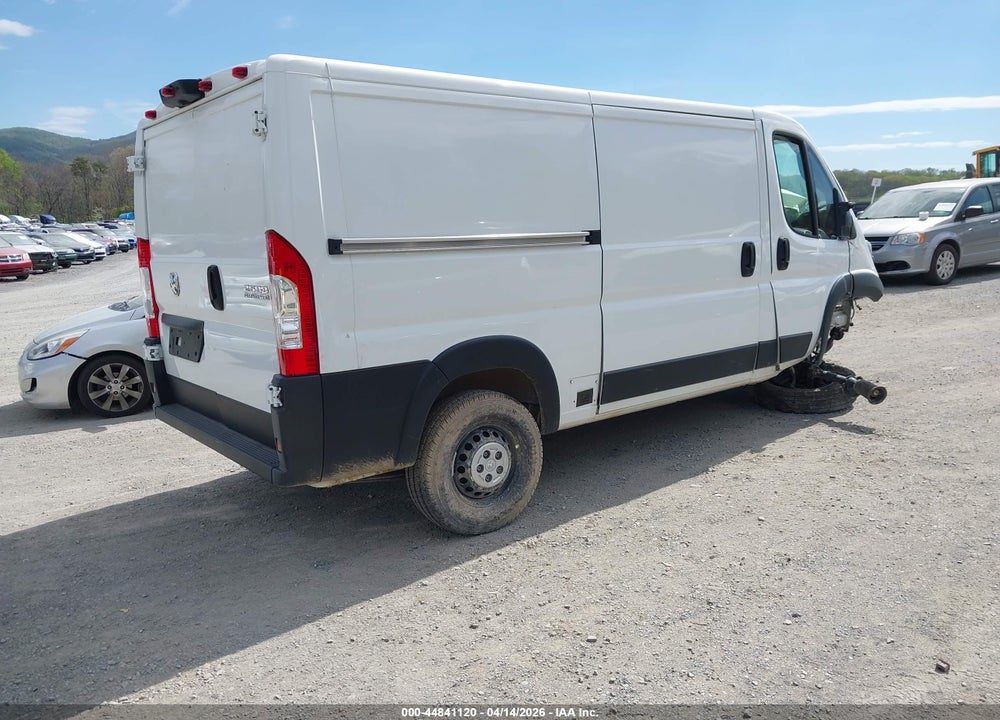2025 RAM PROMASTER 2500 TRADESMAN LOW ROOF 136 WB W/PASS SEAT VIN: 3C6LRVVG6SE512577