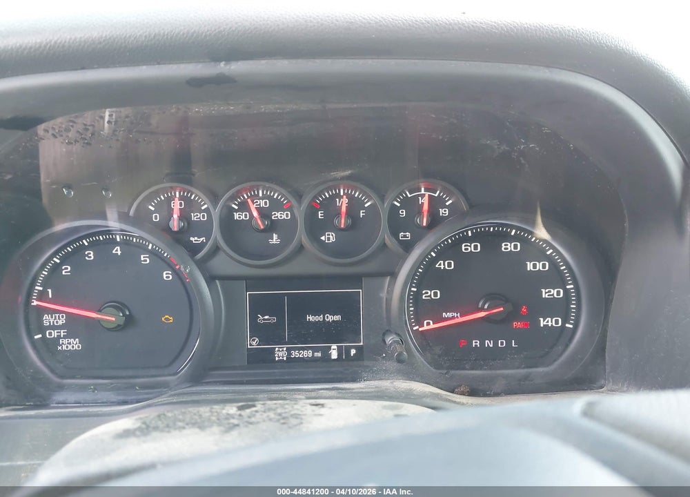 2023 CHEVROLET SILVERADO 1500 4WD  STANDARD BED WT VIN: 1GCUDAED5PZ107171