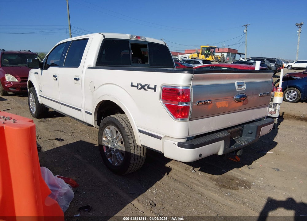2013 FORD F-150 PLATINUM VIN: 1FTFW1ET8DFC56889
