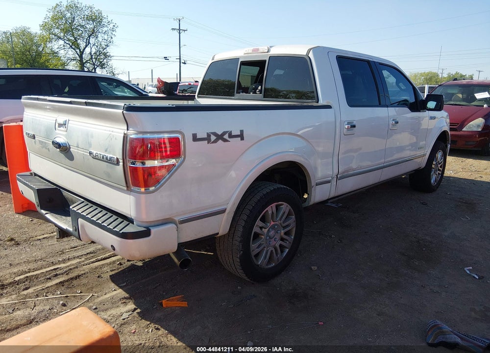 2013 FORD F-150 PLATINUM VIN: 1FTFW1ET8DFC56889