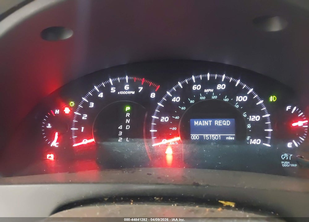 2009 TOYOTA CAMRY XLE VIN: 4T1BE46K89U368051