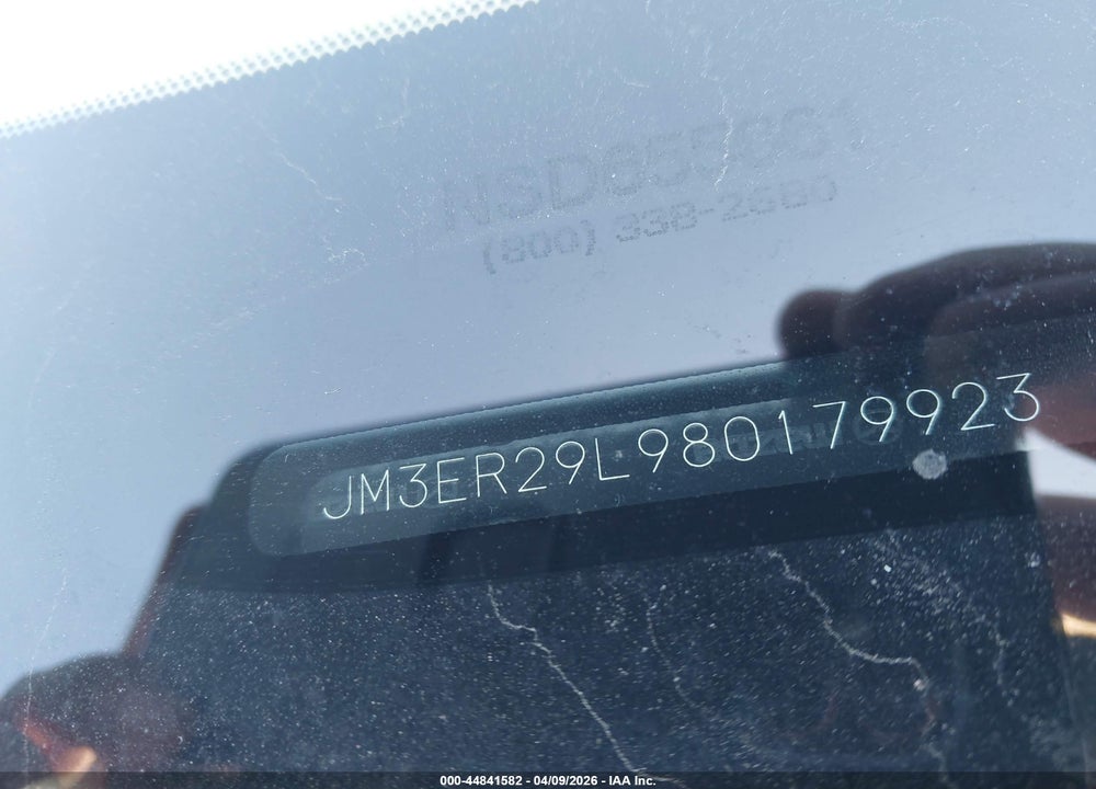 2008 MAZDA CX-7 SPORT VIN: JM3ER29L980179923