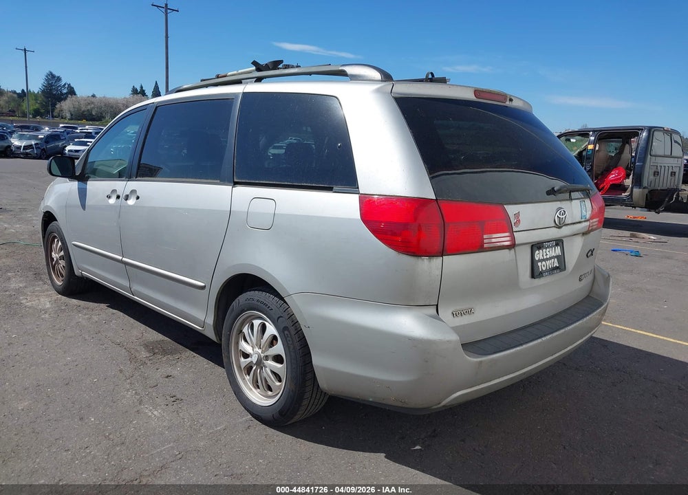 2004 TOYOTA SIENNA LE VIN: 5TDZA23C44S054510