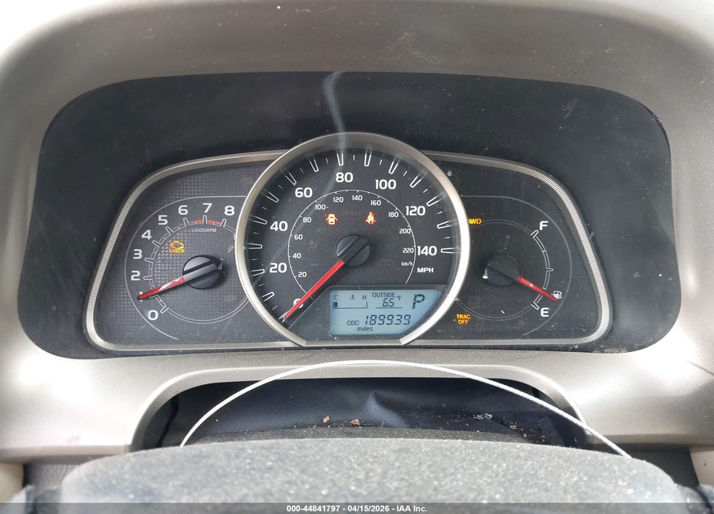 2013 TOYOTA RAV4 XLE VIN: JTMRFREV8DD033633