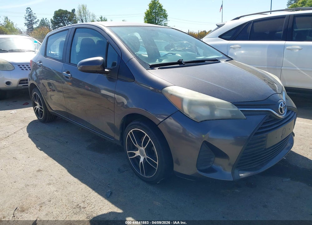 2015 TOYOTA YARIS L VIN: VNKKTUD3XFA028104