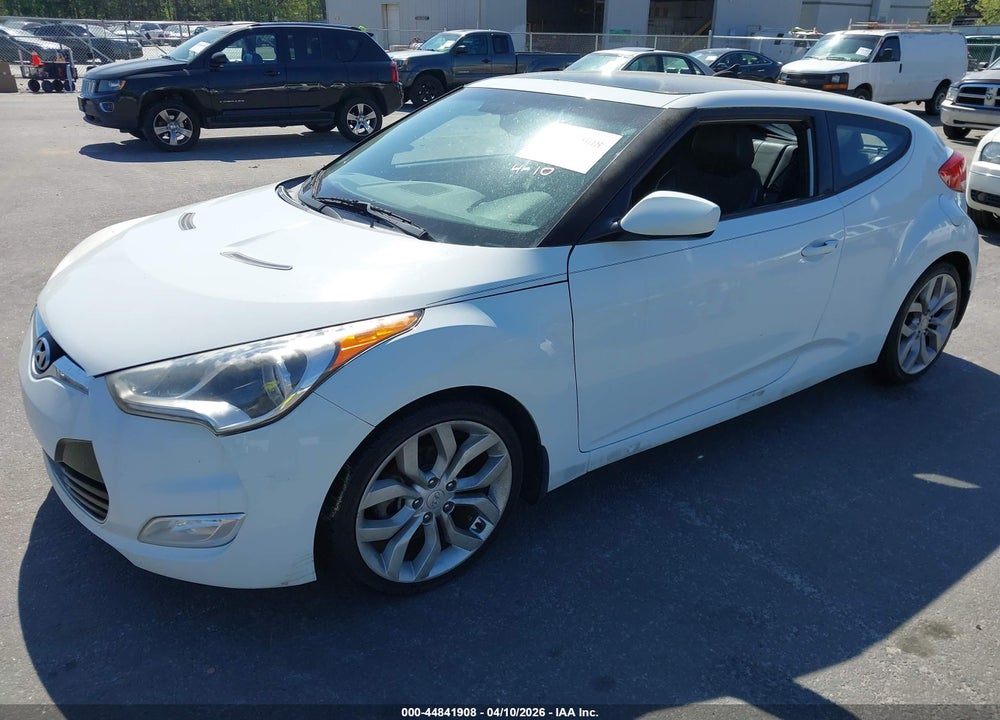 2013 HYUNDAI VELOSTER BASE W/BLACK VIN: KMHTC6AD4DU171062