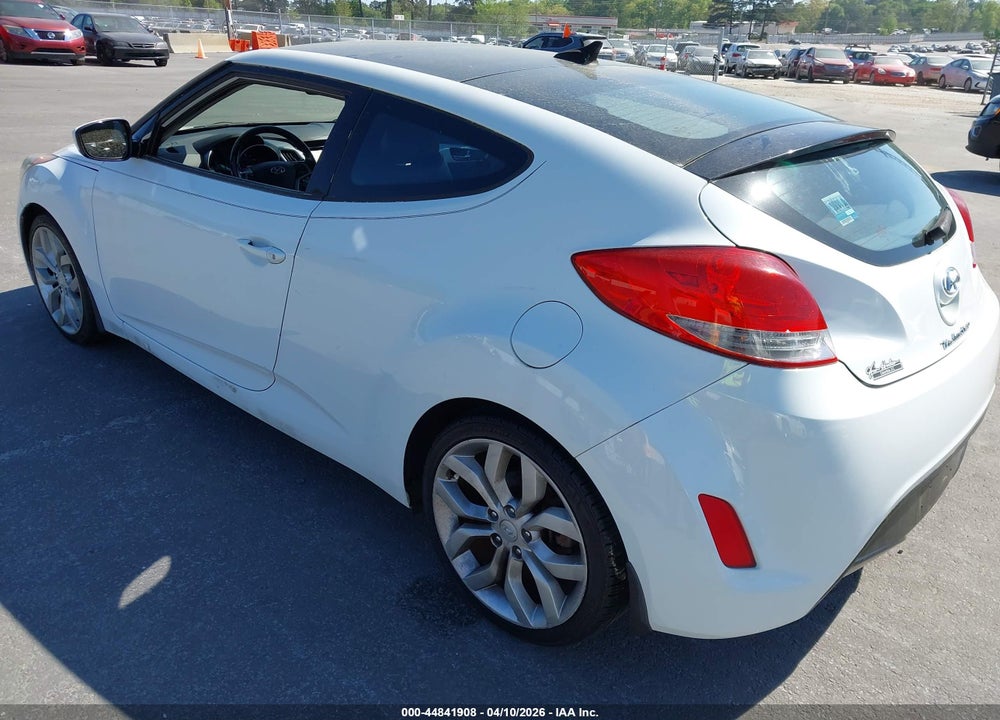 2013 HYUNDAI VELOSTER BASE W/BLACK VIN: KMHTC6AD4DU171062
