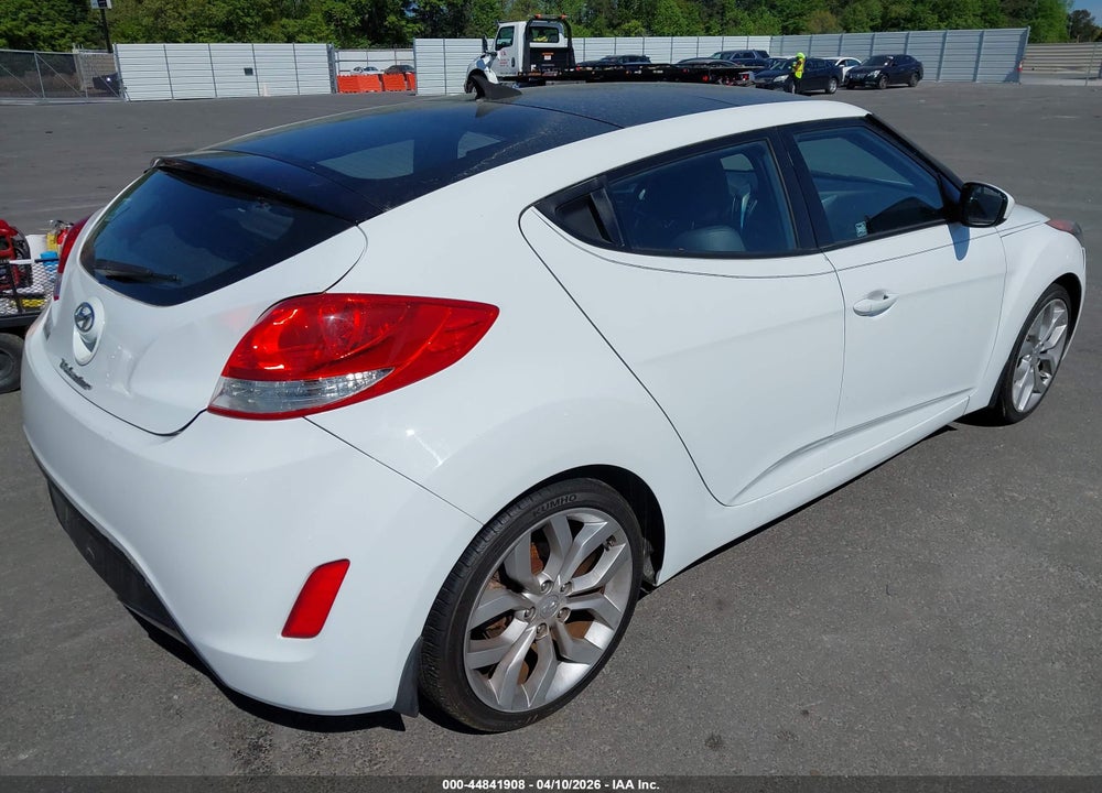 2013 HYUNDAI VELOSTER BASE W/BLACK VIN: KMHTC6AD4DU171062