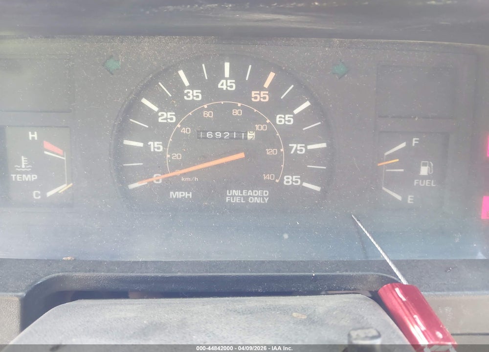 1984 TOYOTA PICKUP XTRACAB RN56 DLX VIN: JT4RN56D4E5004398