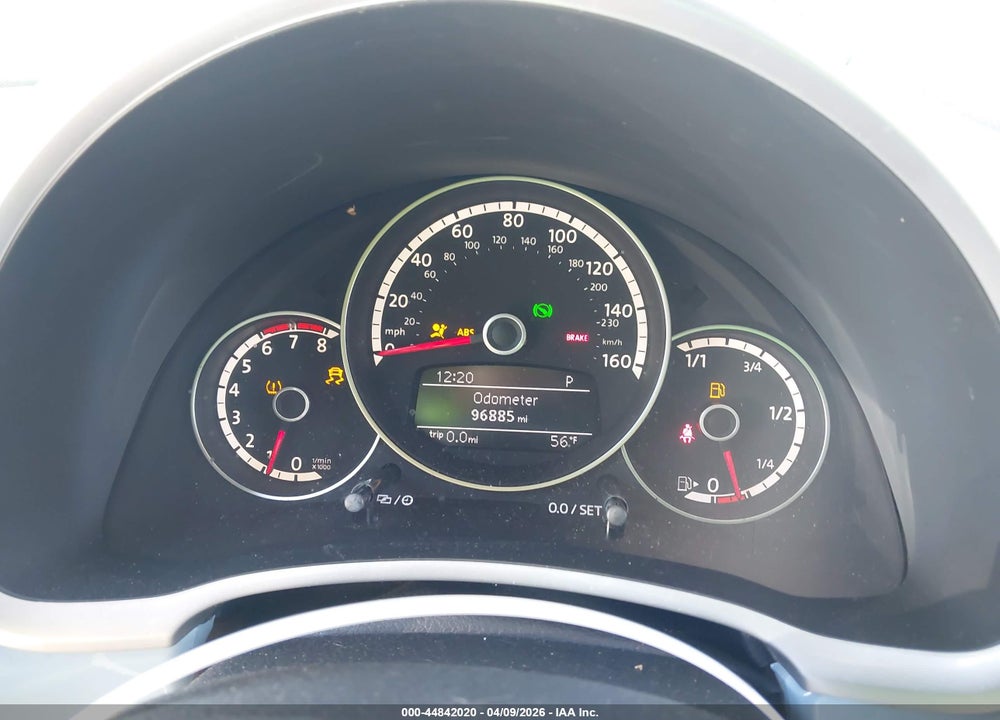 2014 VOLKSWAGEN BEETLE 2.5L VIN: 3VW5P7AT5EM807103