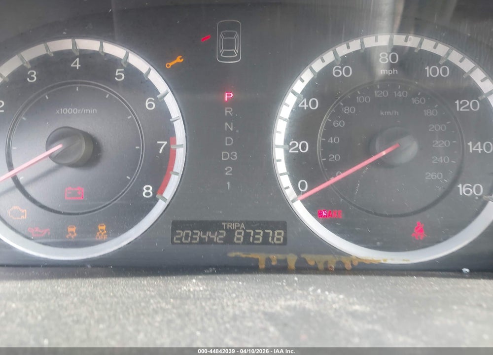 2011 HONDA ACCORD 2.4 LX-P VIN: 1HGCP2F42BA120847