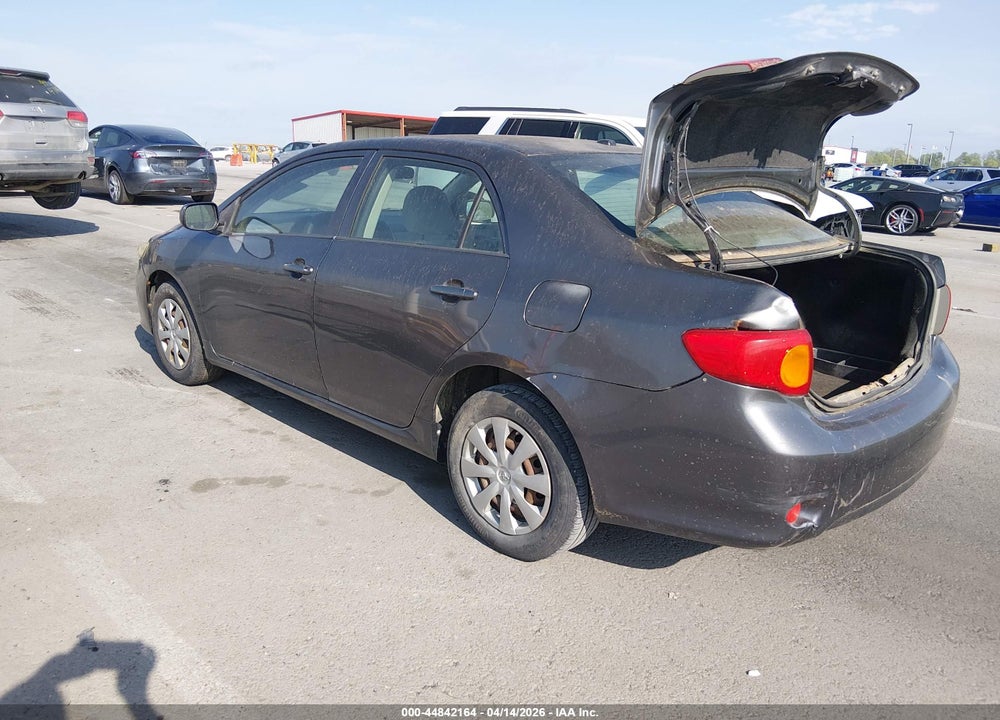 2009 TOYOTA COROLLA LE VIN: JTDBL40E99J028566