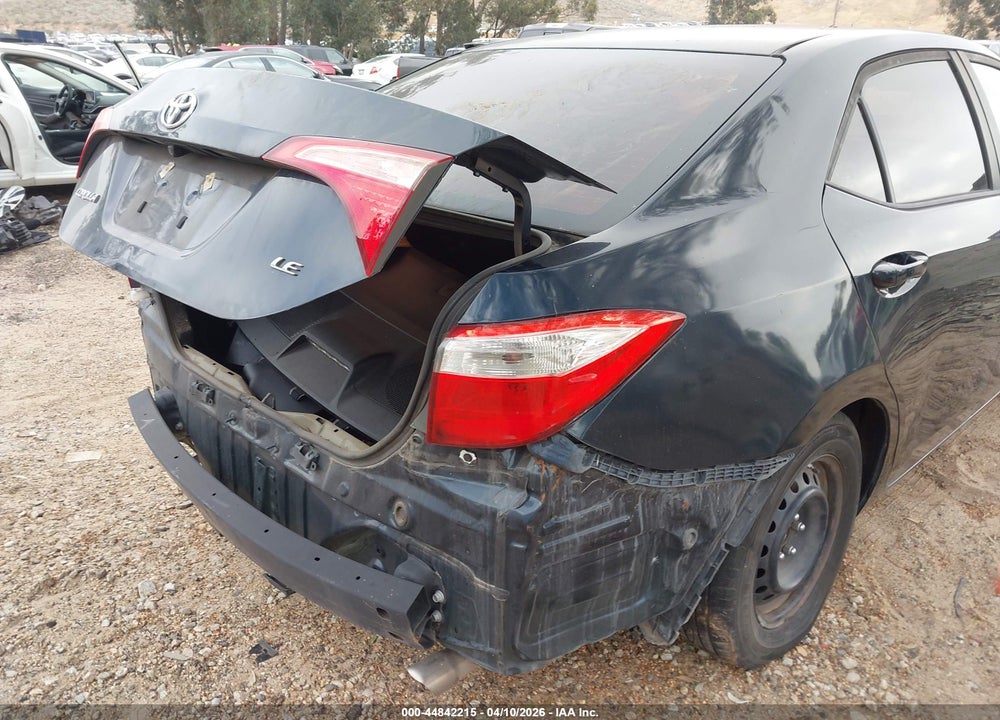 2019 TOYOTA COROLLA LE VIN: 2T1BURHE7KC155221