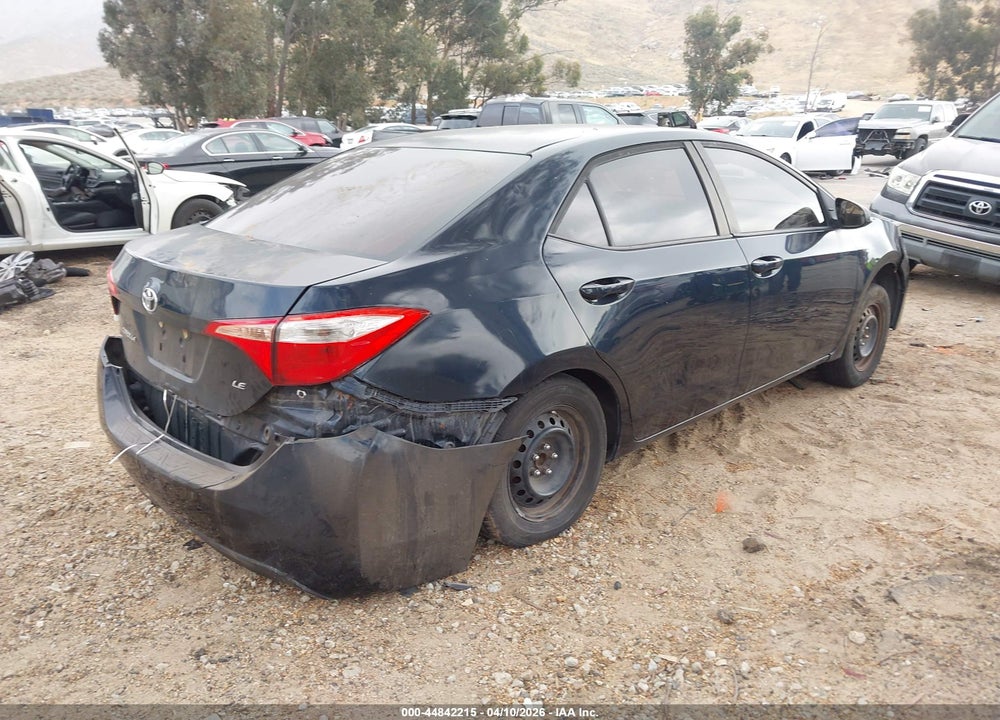 2019 TOYOTA COROLLA LE VIN: 2T1BURHE7KC155221