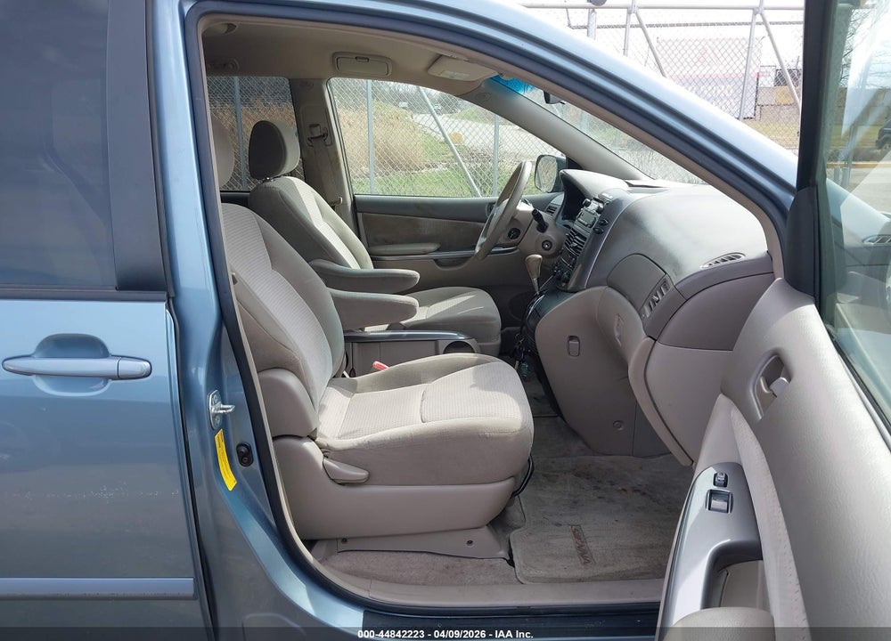 2008 TOYOTA SIENNA LE VIN: 5TDZK23C18S157127