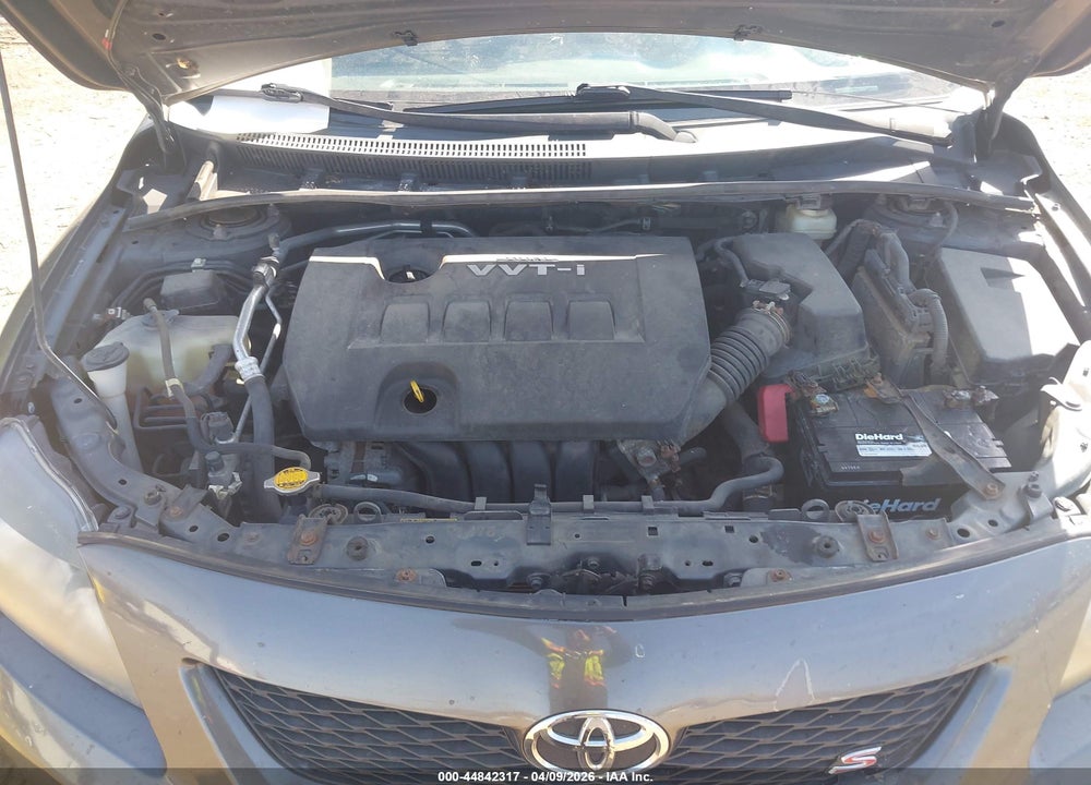 2010 TOYOTA COROLLA S VIN: 2T1BU4EE8AC319386