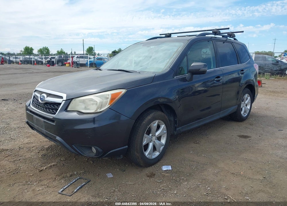 2014 SUBARU FORESTER 2.5I TOURING VIN: JF2SJAMC9EH419359