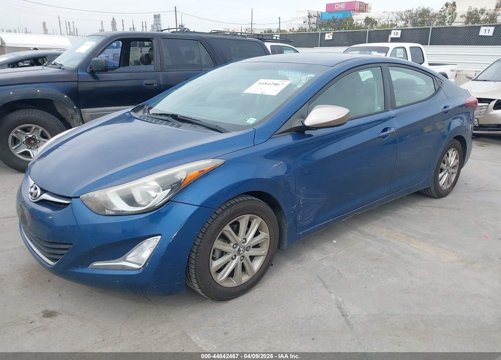 2016 HYUNDAI ELANTRA SE VIN: KMHDH4AE3GU476818