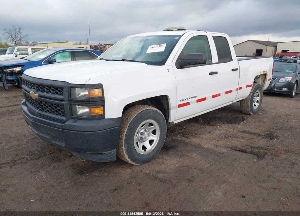 2015 CHEVROLET SILVERADO 1500 WT VIN: 1GCRCPEH4FZ347857