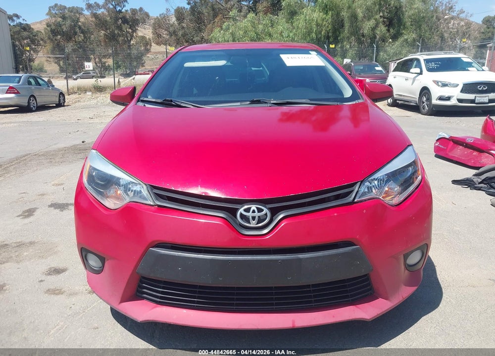 2016 TOYOTA COROLLA LE PLUS VIN: 5YFBURHE2GP536224