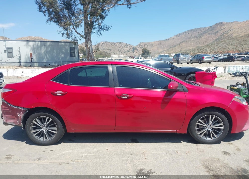 2016 TOYOTA COROLLA LE PLUS VIN: 5YFBURHE2GP536224