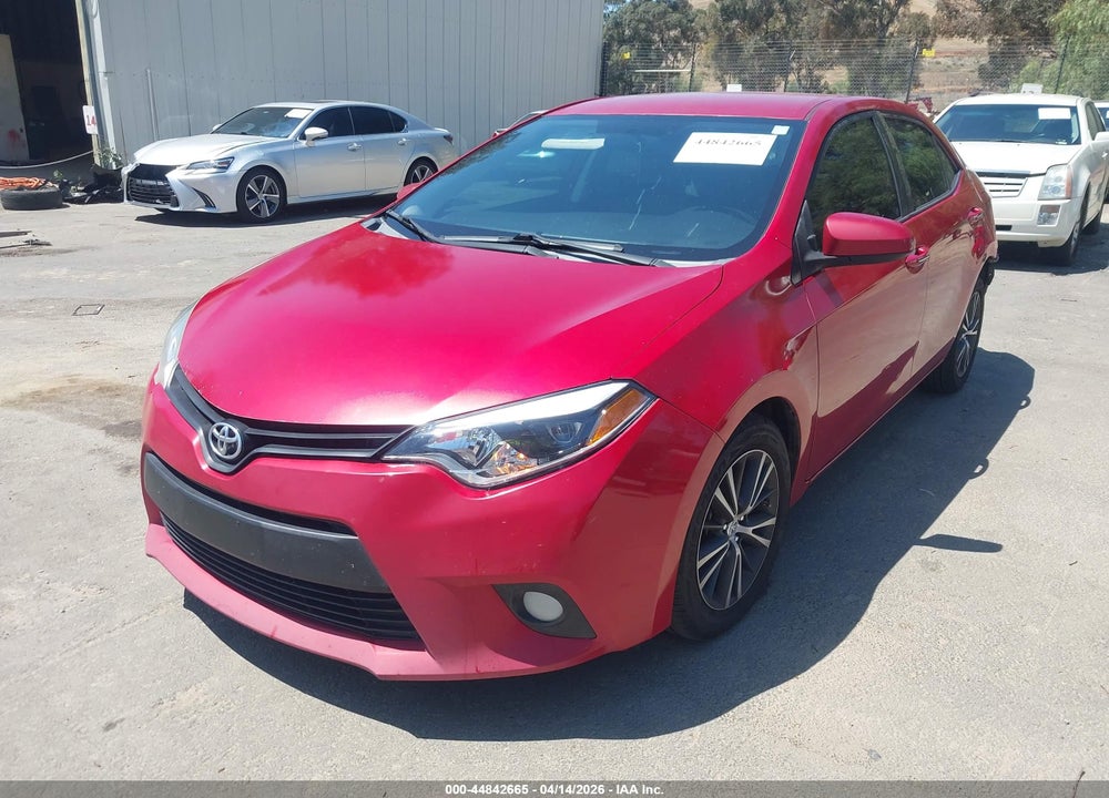 2016 TOYOTA COROLLA LE PLUS VIN: 5YFBURHE2GP536224