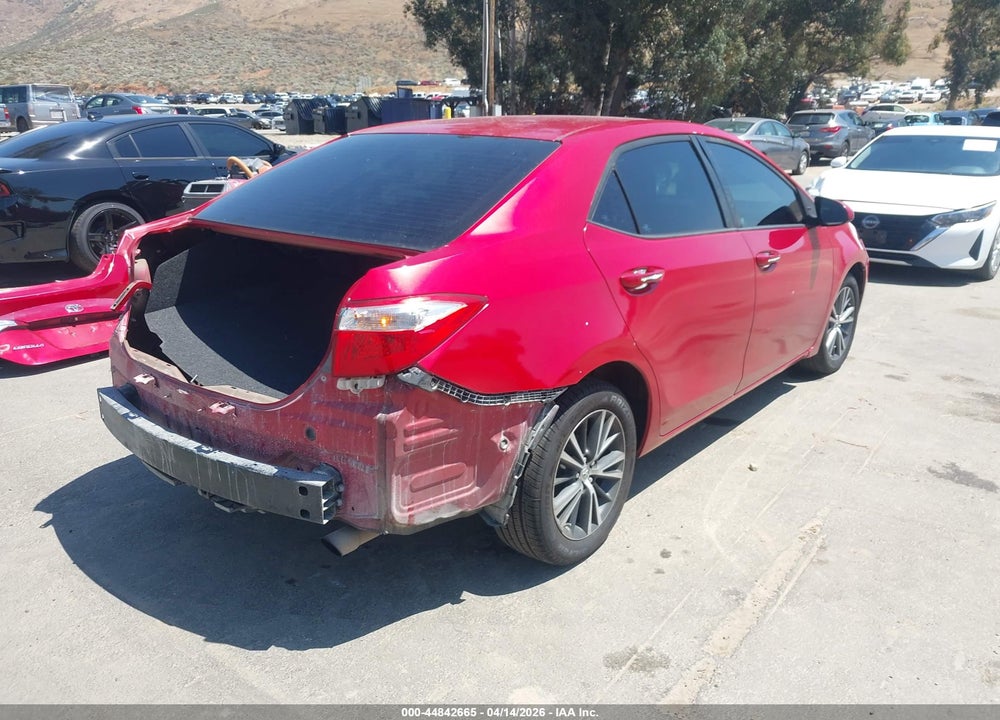 2016 TOYOTA COROLLA LE PLUS VIN: 5YFBURHE2GP536224