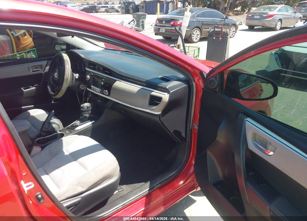 2016 TOYOTA COROLLA LE PLUS VIN: 5YFBURHE2GP536224