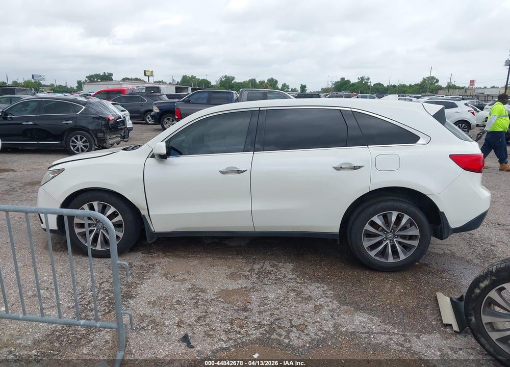 2016 ACURA MDX TECHNOLOGY   WATCH PLUS PACKAGES/TECHNOLOGY PACKAGE VIN: 5FRYD4H40GB024265