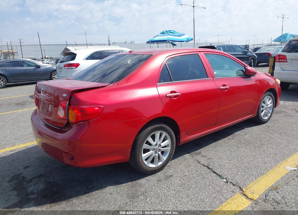 2010 TOYOTA COROLLA LE VIN: 2T1BU4EE8AC387686