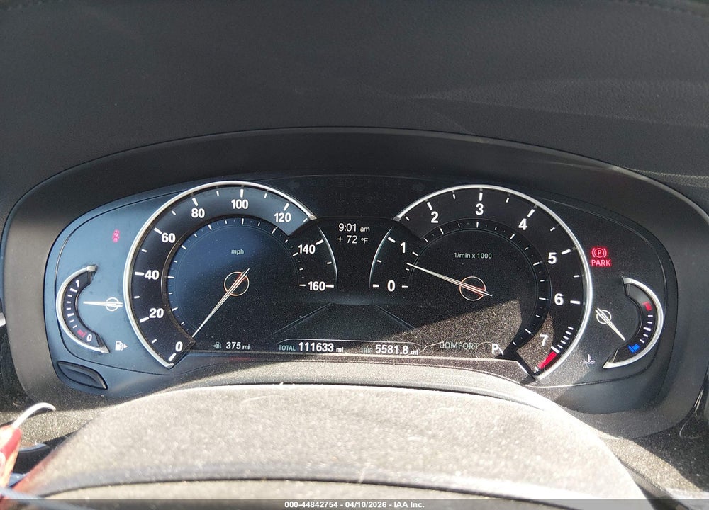 2017 BMW 540I XDRIVE VIN: WBAJE7C38HG887674