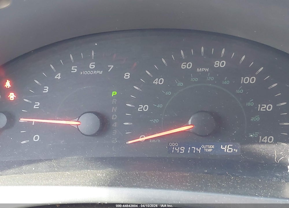 2008 TOYOTA CAMRY LE VIN: 4T1BE46K28U761042