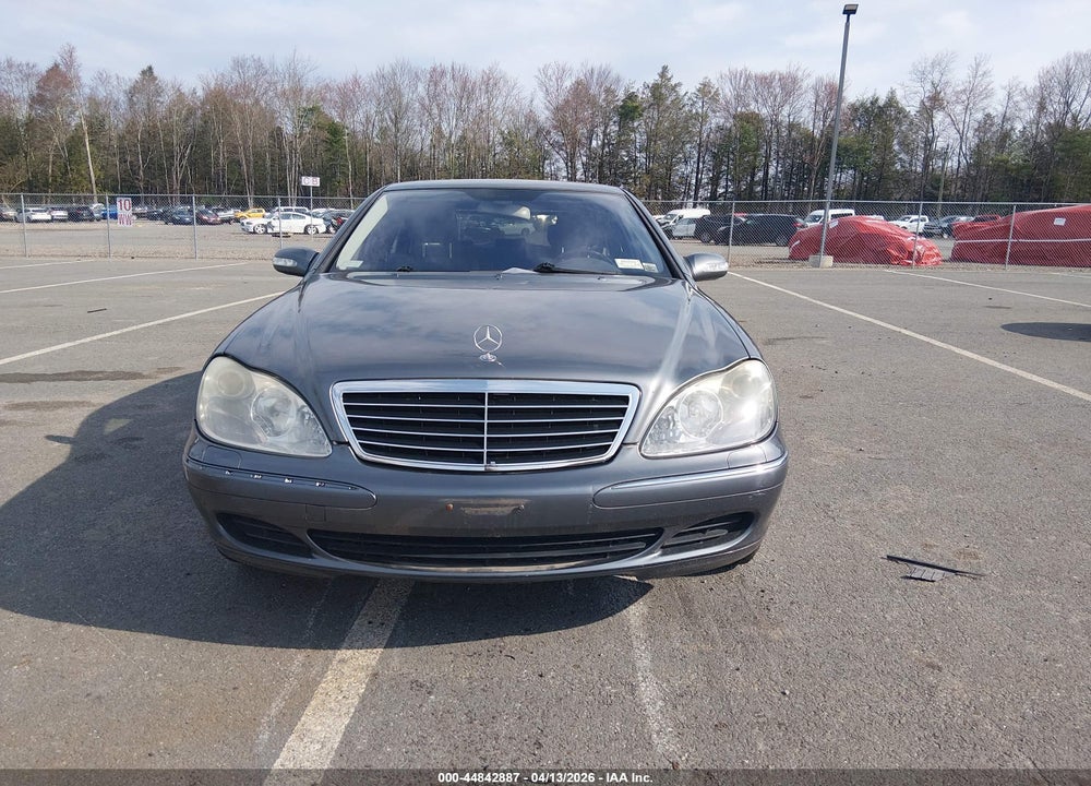 2005 MERCEDES-BENZ S 430 4MATIC VIN: WDBNG83J55A459836