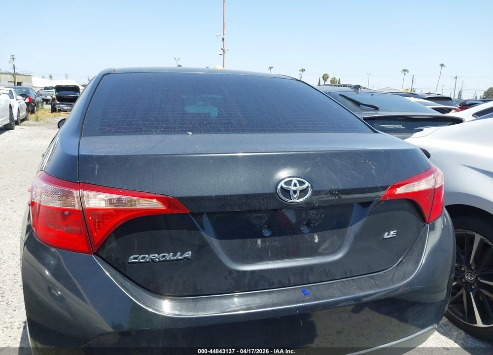2017 TOYOTA COROLLA LE VIN: 5YFBURHE0HP622018