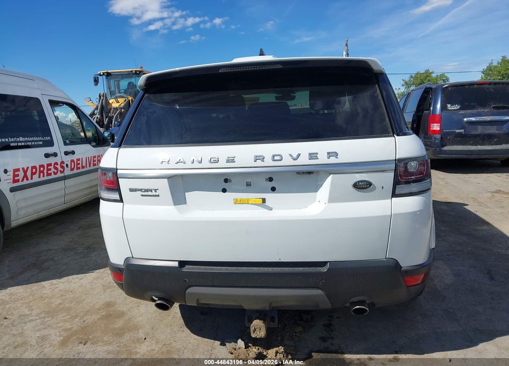 2017 LAND ROVER RANGE ROVER SPORT 3.0L V6 SUPERCHARGED SE VIN: SALWG2FV6HA689870