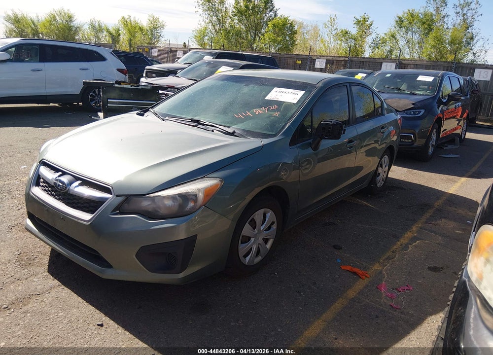 2014 SUBARU IMPREZA 2.0I VIN: JF1GJAA69EG009191